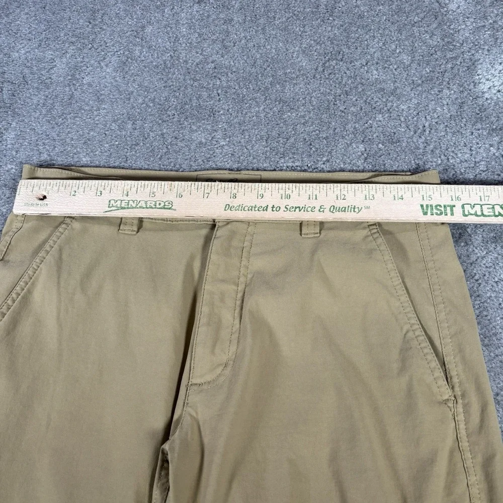 Eddie Bauer Travex Pants Mens 30x30 Biege Tan Nylon Stretch Performance Hiking